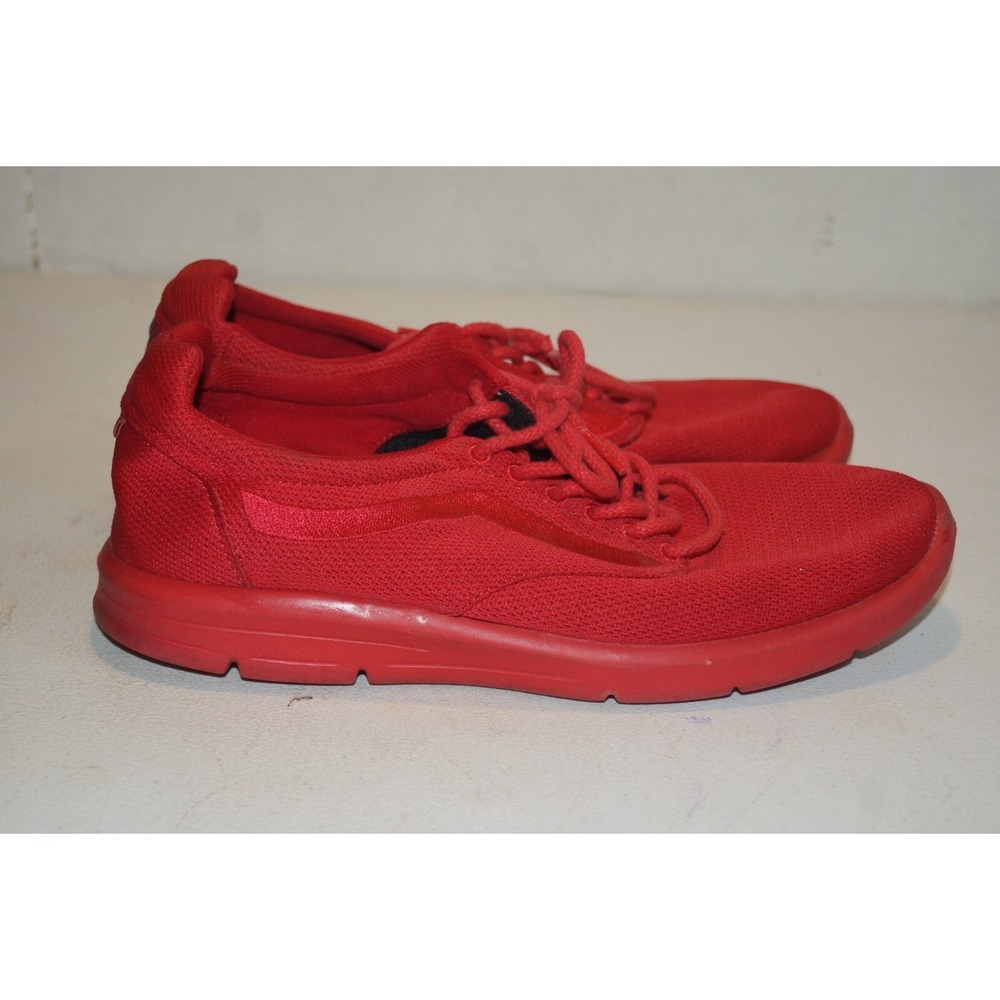 Vans Iso 1.5 Mono Red‎ Ultracush Lite VN0A2Z5JL2 Men's Shoes Size 9